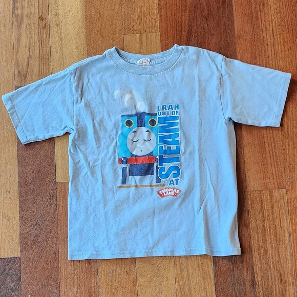 Thomas & Friends "I Ran Out Of Steam" Toddler T-Shirt Size 5/6 - Picture 3 of 12